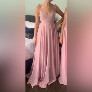 NWT Brideside Dani Dress in Blush/Frosé - never been worn! Size 4